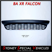 Lower grille for BA FALCON XR6 & XR8 - black