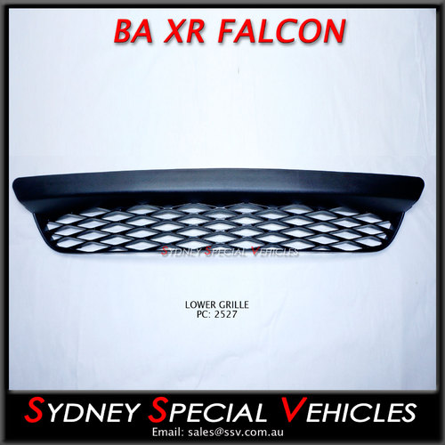 Lower grille for BA FALCON XR6 & XR8 - black