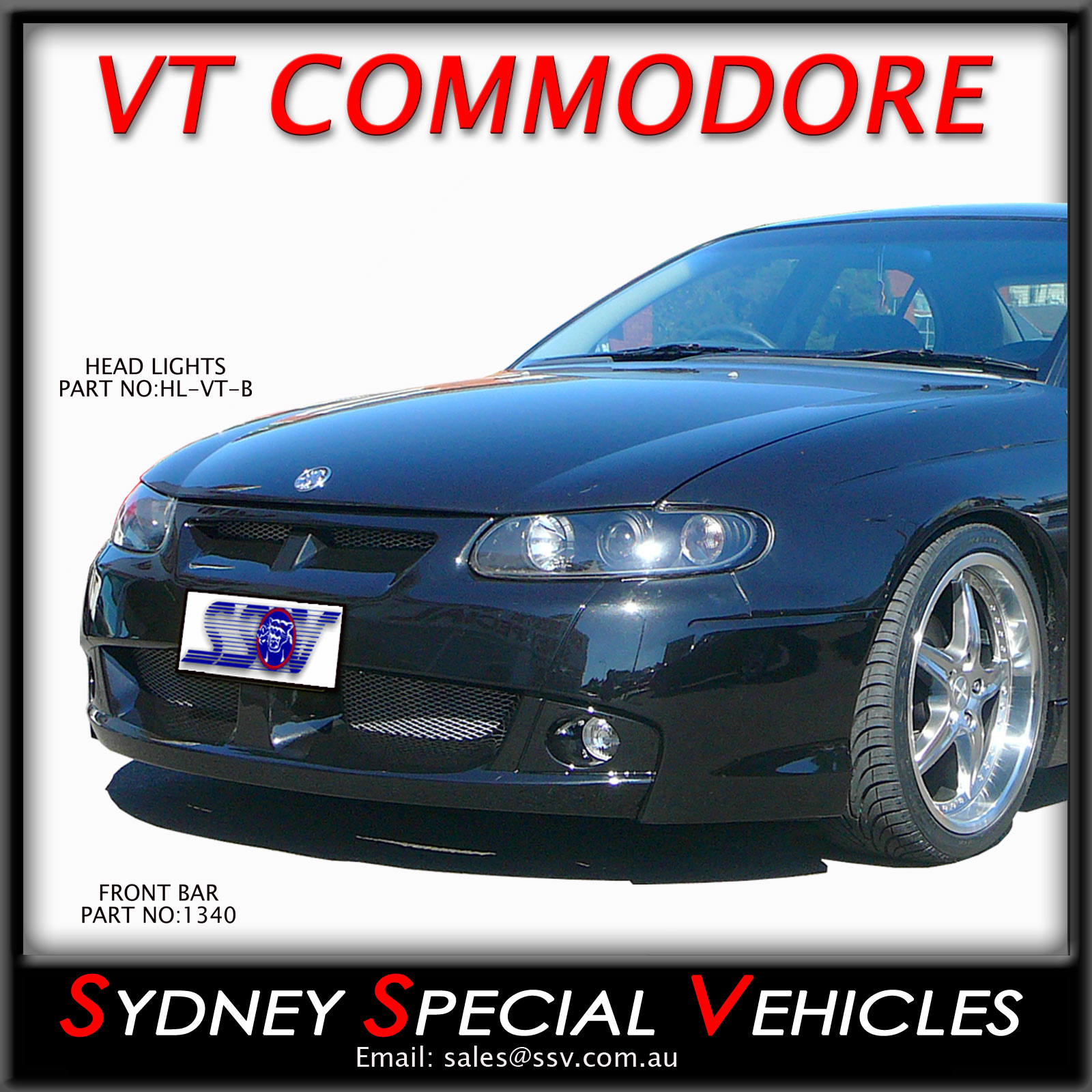 Vx monaro discount front bumper