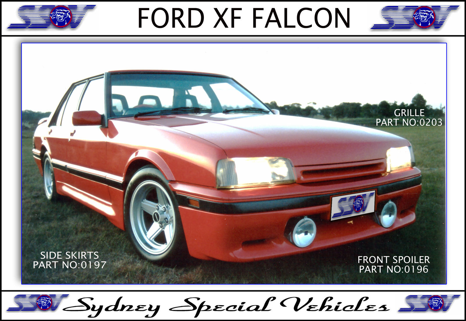 FORD Falcon XE XF XG Fairmont Ghia Front Chrome Bumper Mould sedan ute van wagon