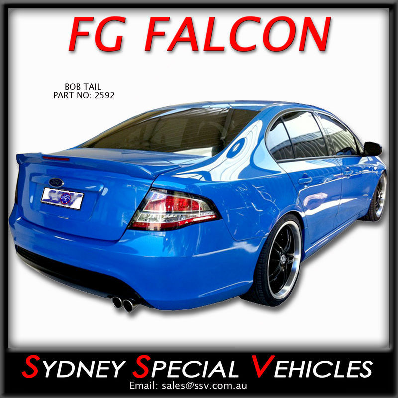 Rear Spoiler Boot Lip For Fg Falcon Sedans Djr Style
