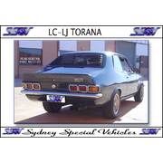 REAR SPOILER FOR LC-LJ TORANA XU1 STYLE