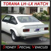 LH-LX TORANA HATCHBACK REAR SPOILER - 3 PIECE
