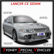FRONT BAR FOR CE LANCER SEDAN - EVO6 STYLE