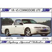 SIDE SKIRTS FOR VR-VS COMMODORE UTE - MAGNUM STYLE