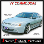 SIDE SKIRTS FOR VT-VZ COMMODORE SEDAN - VY HSV STYLE