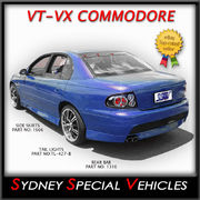 SIDE SKIRTS FOR VT-VZ COMMODORE SEDAN - GTO STYLE
