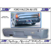 REAR BUMPER BAR FOR AU & BA FALCON UTES - QUAD EXHAUST STYLE
