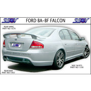 REAR BAR FOR BA BF FALCON SEDAN - TYPHOON STYLE