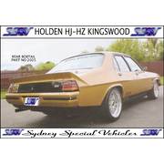 GTS REAR SPOILER FOR HJ, HQ & HX KINGSWOOD SEDAN