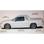 SIDE SKIRTS FOR VR VS COMMODORE UTE - GTO STYLE