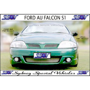 FRONT BUMPER BAR FOR AU FALCON, TS50 TE50 STYLE