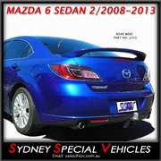 REAR SPOILER FOR MAZDA 6 SEDAN 2/2008-2012