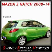 REAR SPOILER FOR MAZDA 2 HATCHBACK