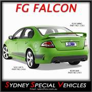 REAR SPOILER FOR FG FALCON SEDANS - GT STYLE