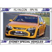 FRONT BUMPER BAR FOR FG FALCON, FPV F6 STYLE