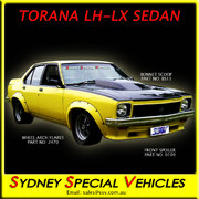 LH-LX TORANA SEDAN WHEEL ARCH FLARES - A9X STYLE