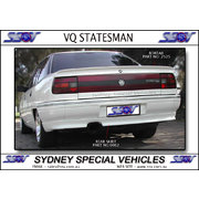 REAR SPOILER FOR VQ STATESMAN & VN-VP COMMODORE SEDANS