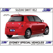 REAR SKIRT FOR SWIFT 7/2007-2010 - RE2 STYLE