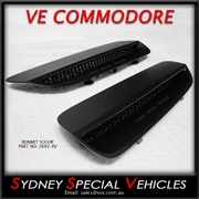 BONNET VENTS FOR VE COMMODORE - E2-E3 STYLE LEFT HAND 