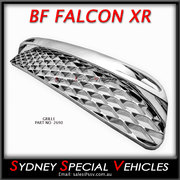 Lower grille for BF Falcon XR6 & XR8 - chrome