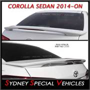 REAR WING / BOOT SPOILER FOR COROLLA SEDAN 2014 - 2017