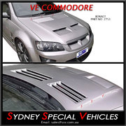 BONNET FOR VE COMMODORE - PONTIAC G8 STYLE WITH HEAT VENTS