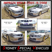 FRONT SPOILER FOR IMPREZA WRX - 09/2005-09/2008 - STI STYLE