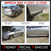 REAR PODS FOR IMPREZA WRX - 09/2005-09/2008 - STI STYLE