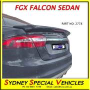 REAR SPOILER / BOOT LIP FOR FGX FALCON SEDANS - DJR STYLE