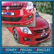 FRONT SPOILER PODS FOR SWIFT 2011-2017