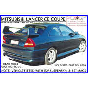 CE LANCER SIDE SKIRTS EVO 5 STYLE