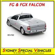 HARD LID FG FGX FALCON UTE - SINGLE HUMP - MANUAL LOCK