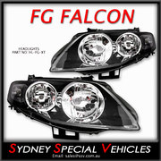 HEADLIGHTS FOR FG FALCON  MARK 1 XT, G6, G6E, FPV GT - FACTORY STYLE