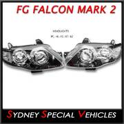 HEADLIGHTS FOR FG FALCON MARK 2 XT, G6, G6E, FPV GT - FACTORY STYLE