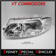 PASSENGER SIDE HEADLIGHT FOR VT COMMODORE, SS, BERLINA, CALAIS, WH STATESMAN