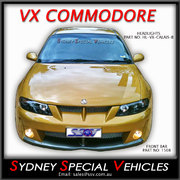 HEADLIGHTS FOR VX BERLINA, CALAIS & HSV MODELS - BLACK PROJECTOR STYLE