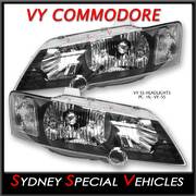 HEADLIGHTS FOR VY COMMODORE - SS STYLE - PAIR