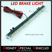 REPLACEMENT LED BRAKE LIGHT FOR REAR WING SPOILER 238 mm long - Clear lens