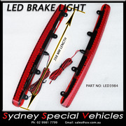 REPLACEMENT LED BRAKE LIGHT FOR REAR WING SPOILER 398 mm long