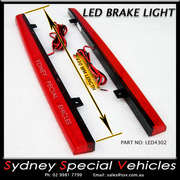 REPLACEMENT LED BRAKE LIGHT FOR REAR WING SPOILER 430 mm long