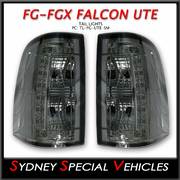 FG FALCON UTE SMOKED LED TAIL LIGHTS