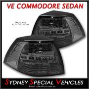 SMOKED LENS LED TAIL LIGHTS FOR VE COMMODORE  SEDAN