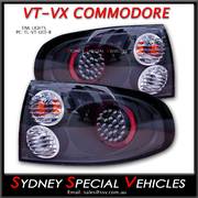 LED TAIL LIGHTS FOR VT VX COMMODORE SEDANS - ALTEZZA STYLE