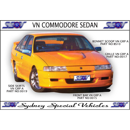 VN COMMODORE GRILLE - GROUP A 
