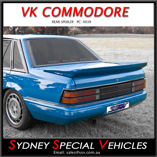 REAR SPOILER FOR VK COMMODORE - HDT GROUP A STYLE