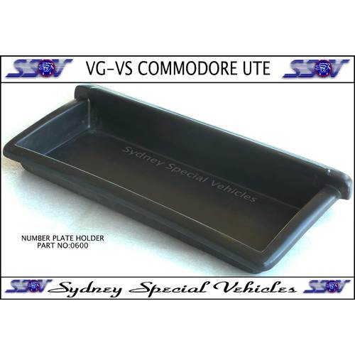 TAIL GATE INSERT / NUMBER PLATE PANEL - MALOO STYLE