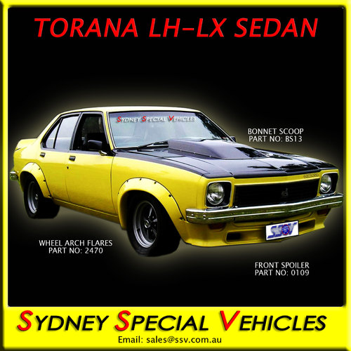 FRONT SPOILER FOR LH-LX TORANA SLR5000 STYLE