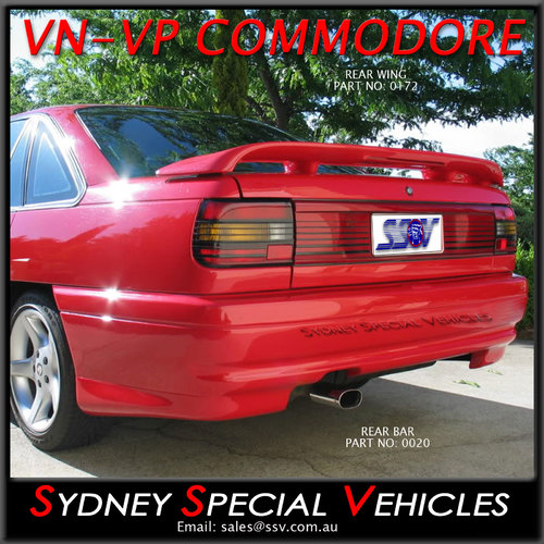 REAR SPOILER FOR VN-VP COMMODORE SEDANS & VQ STATESMAN - VP GTS