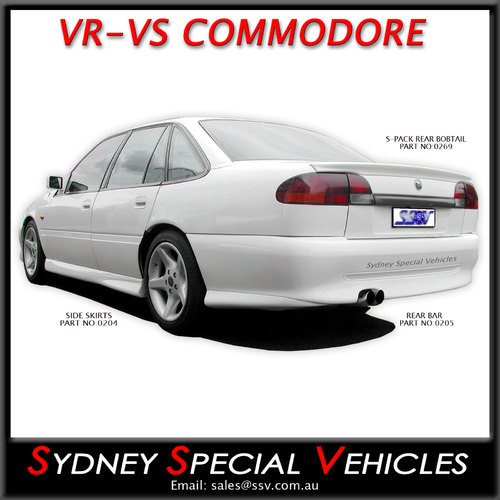 SIDE SKIRTS FOR VR-VS COMMODORE SEDAN - SPECIAL VEHICLES STYLE